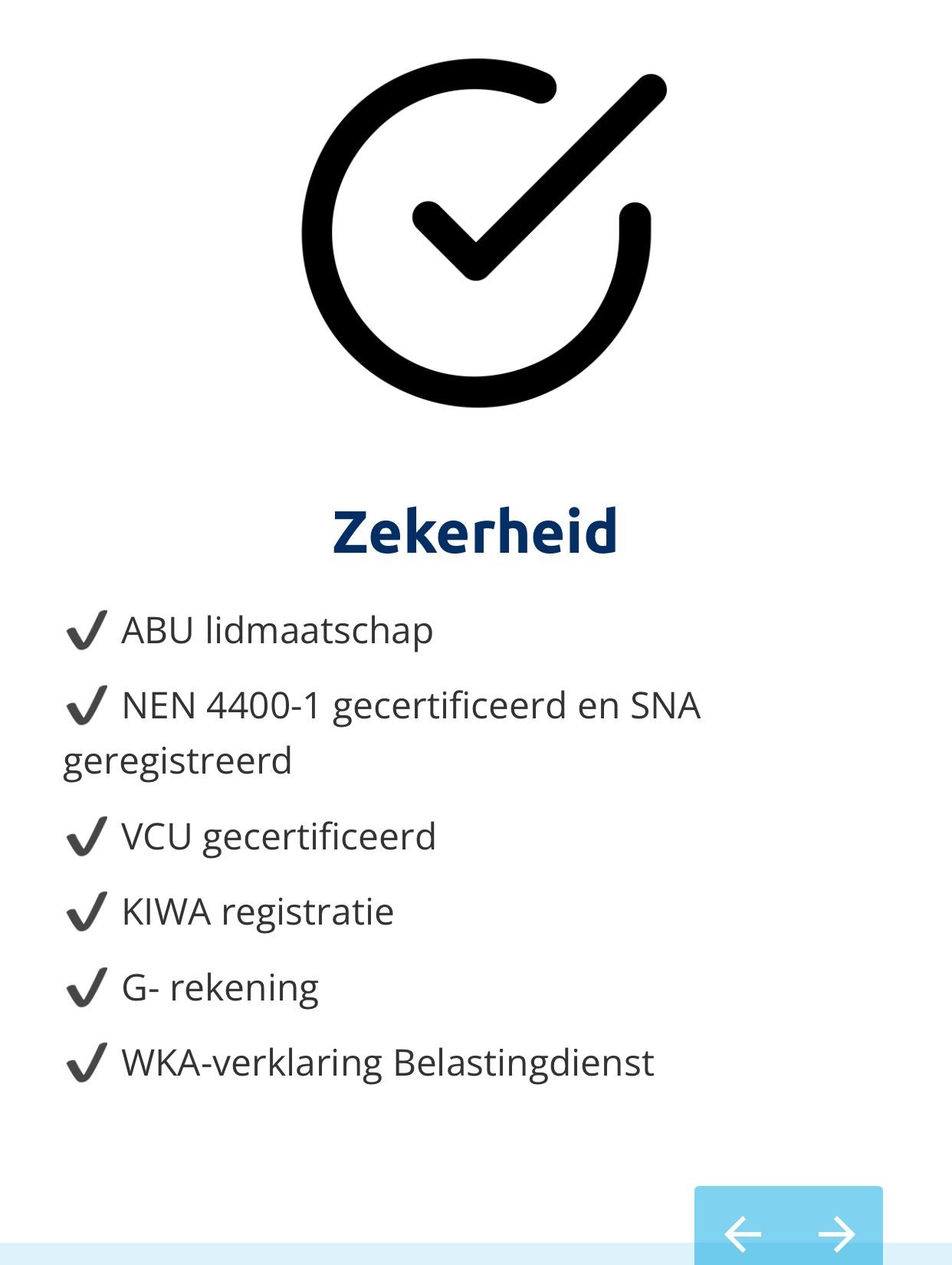 Zekerheid & betrouwbaarheid

Bij StartYourFuture staat betrouwbaarheid centraal. Wij werken samen met een professioneel gecertificeerde back